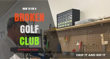 Quick Fixes for Repairing Your Broken Golf Club Easily