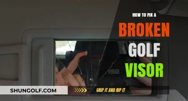 Quick DIY Guide to Repairing Your Broken Golf Visor Easily