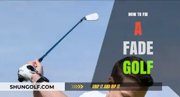 Fixing Your Golf Fade: Simple Tips for a Better Swing