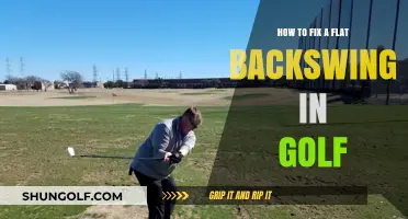 Master Your Golf Swing: Correcting a Flat Backswing for Better Results