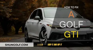 Golf GTI Maintenance: DIY Repair Guide