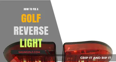 Fix Your Golf Cart's Reverse Light: A Step-by-Step Repair Guide