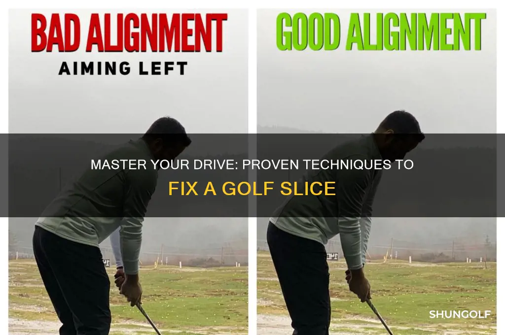 how to fix a golf slice driving