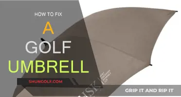 Golf Umbrella Repair: A Quick DIY Guide