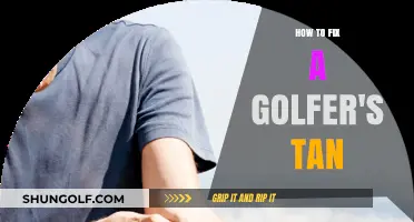 Fix Your Golfer's Tan: Quick Remedies for an Even Skin Tone