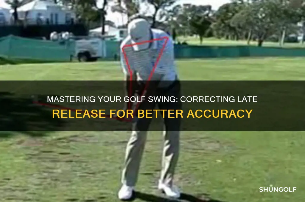 how to fix a late release golf