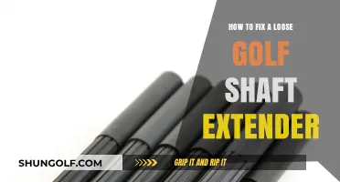 DIY Guide: Securing Your Golf Shaft Extender for Optimal Performance