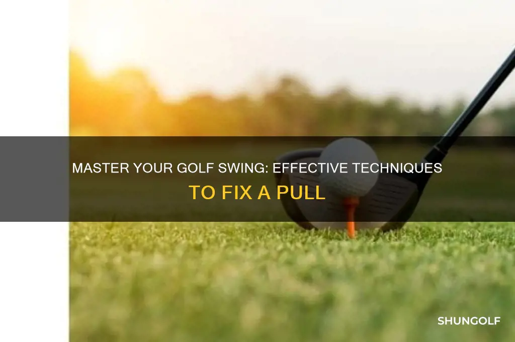how to fix a pull in golf