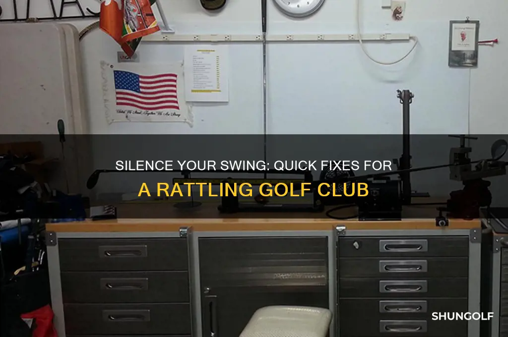 how to fix a rattle in a golf club