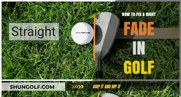 Mastering the Fix: Correcting a Right Fade in Your Golf Swing