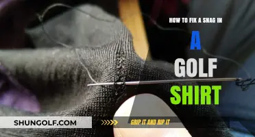 Quick Fix: Repairing Snags in Your Golf Shirt Effortlessly