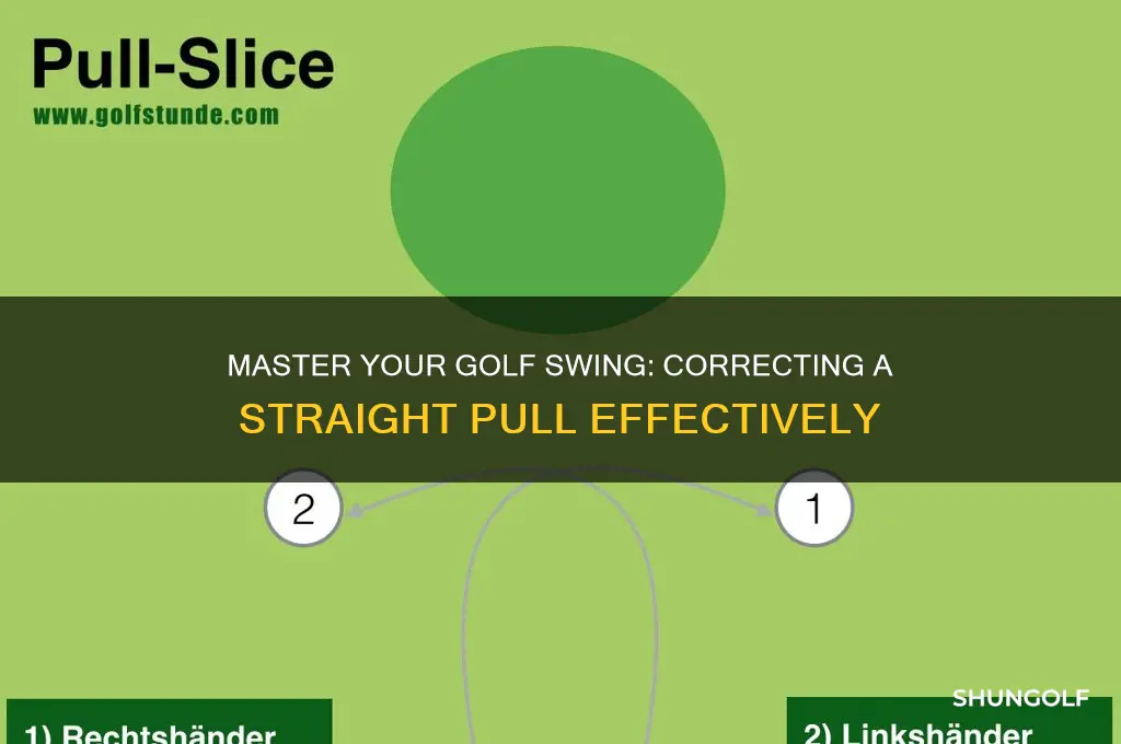 how to fix a straight pull in golf