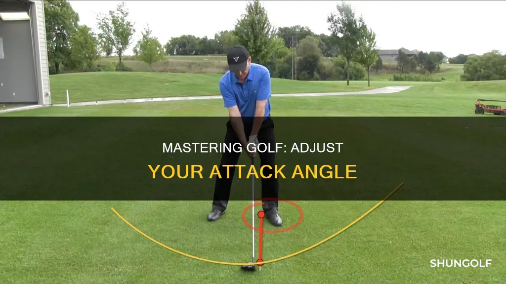 how to fix attack angle golf