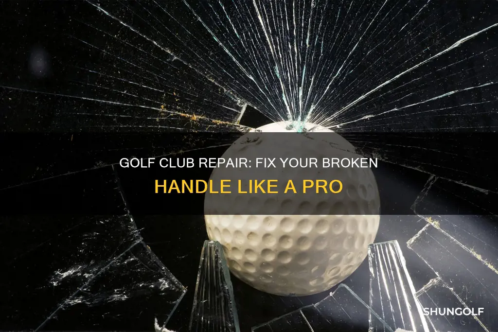how to fix broken handle golf