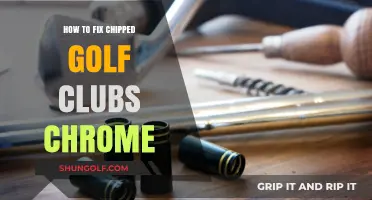 Repairing Chipped Chrome on Golf Clubs: A Step-by-Step Guide