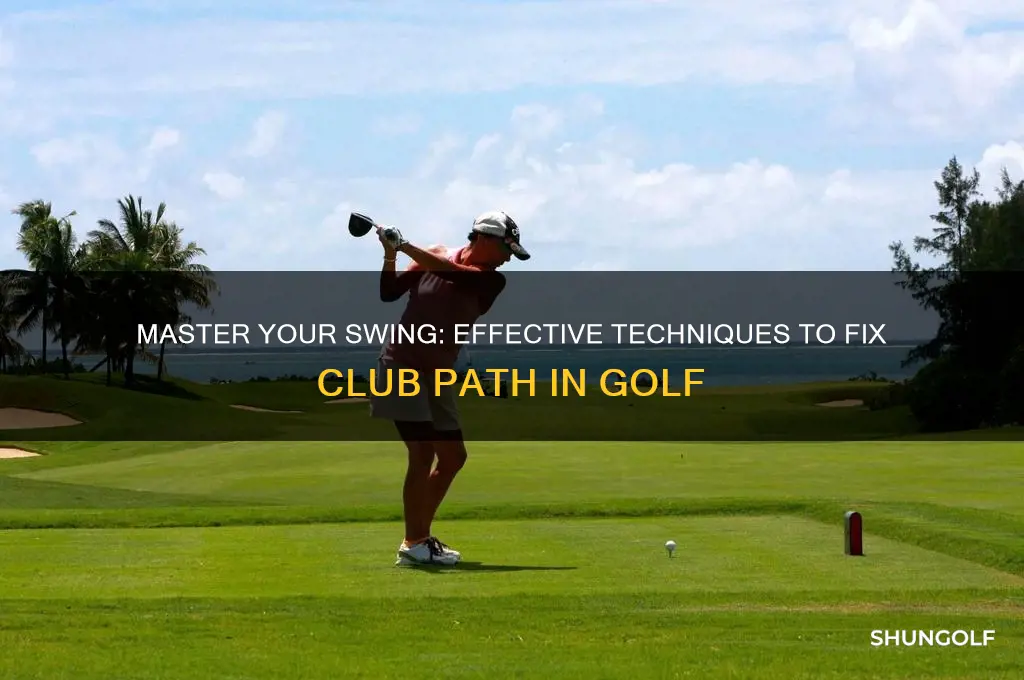 how to fix club path golf