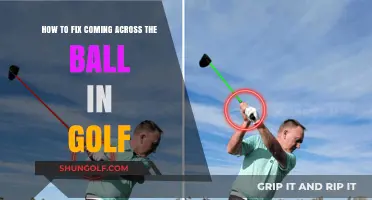 Mastering Your Golf Swing: Tips to Stop Coming Across the Ball