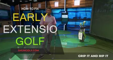 Fixing Early Extension: Golf Swing Drills for a Smooth Swing