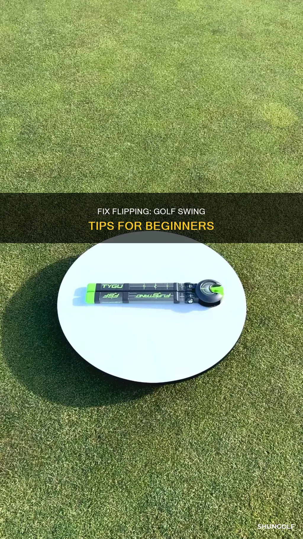 how to fix flipping in golf