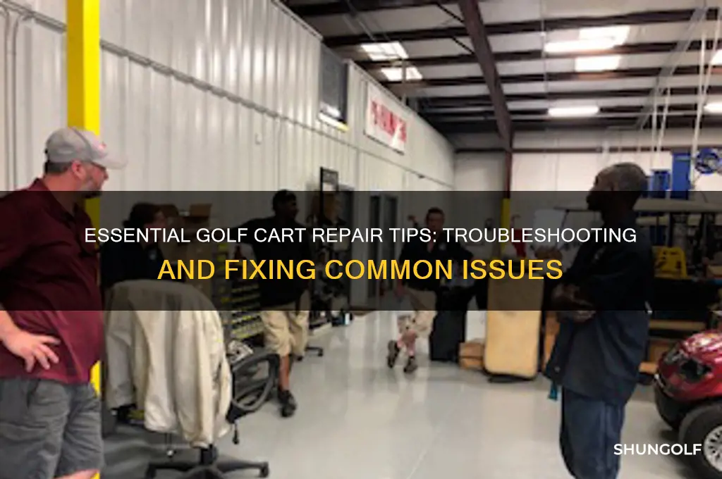 how to fix golf cart