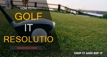 Golf IT Resolution: Quick Fixes for Common Issues