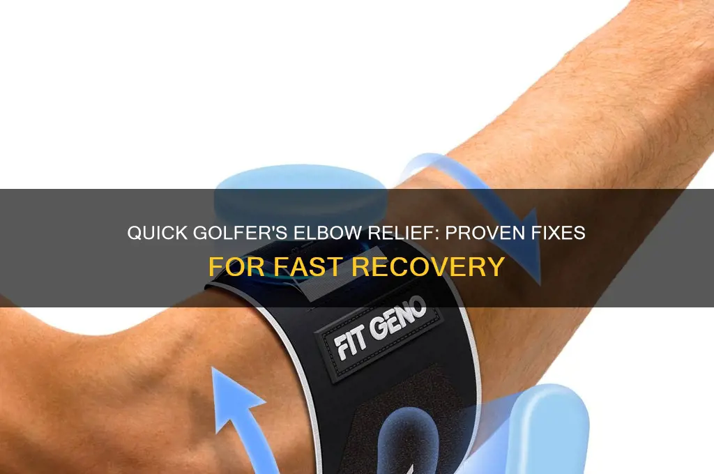 how to fix golfer
