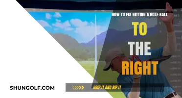 Straighten Your Swing: Tips to Fix Hitting a Golf Ball to the Right