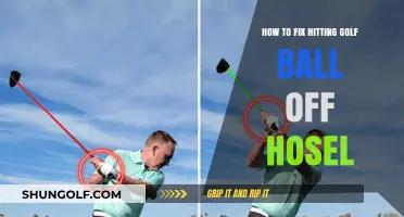 Master Your Swing: Tips to Avoid Hitting the Golf Ball Off the Hosel