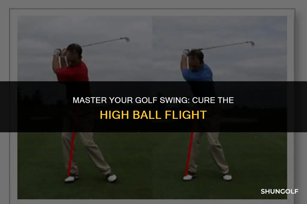 how to fix hitting the golf ball too high