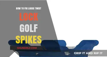 Secure Your Swing: Quick Fix for Loose Twist Lock Golf Spikes