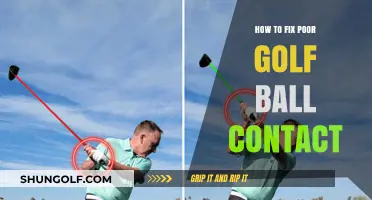 Mastering Your Swing: Tips to Improve Golf Ball Contact