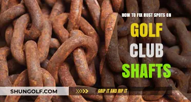 Effective Methods to Repair Rust Spots on Golf Club Shafts