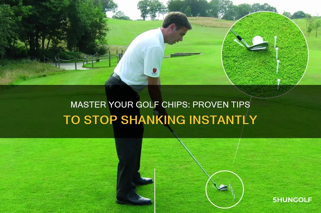 how to fix shanking your golf chips