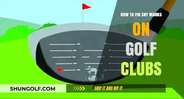 Effective Techniques to Remove Sky Marks from Your Golf Clubs