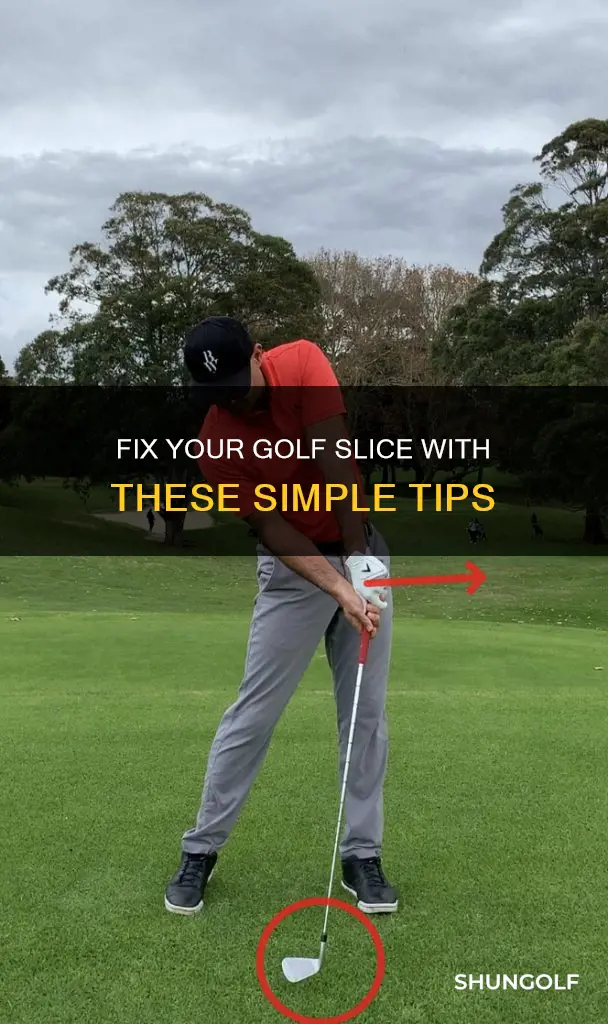 how to fix slicing in golf