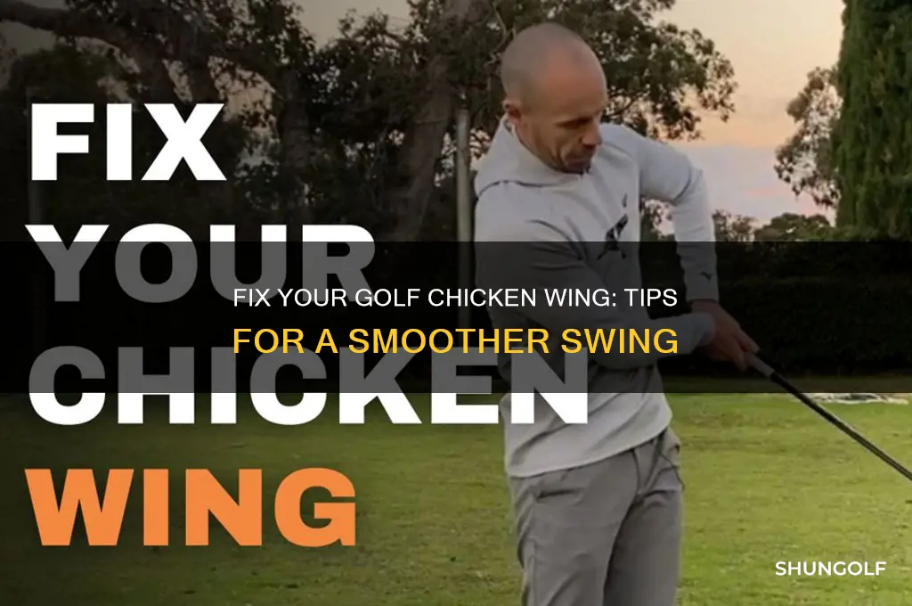 how to fix the golf chicken wing