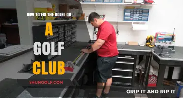 Repairing Your Golf Club Hosel: A Step-by-Step DIY Guide