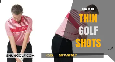 Mastering Your Swing: A Guide to Fixing Thin Golf Shots