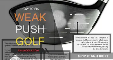 Golf Push Fix: Simple Steps to Stronger Swings