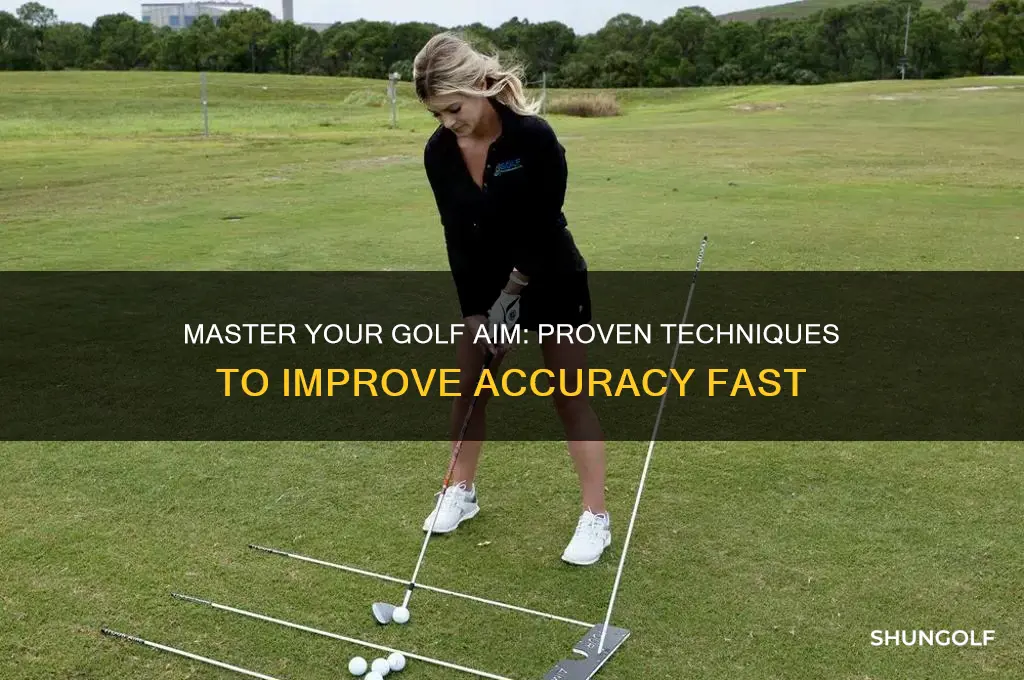 how to fix your aim in golf