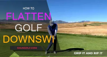 Flattening Your Golf Downswing: Tips for a Smooth, Controlled Move