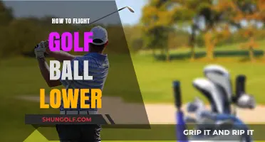 Mastering the Art of Lower Golf Ball Flights: Tips and Techniques