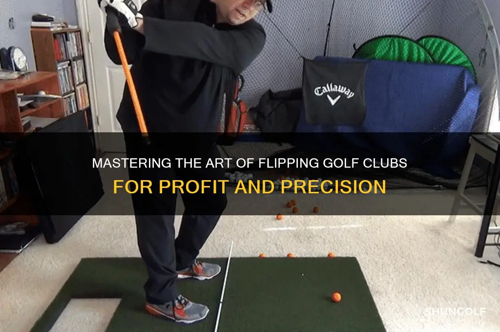 how to flip golf clubs