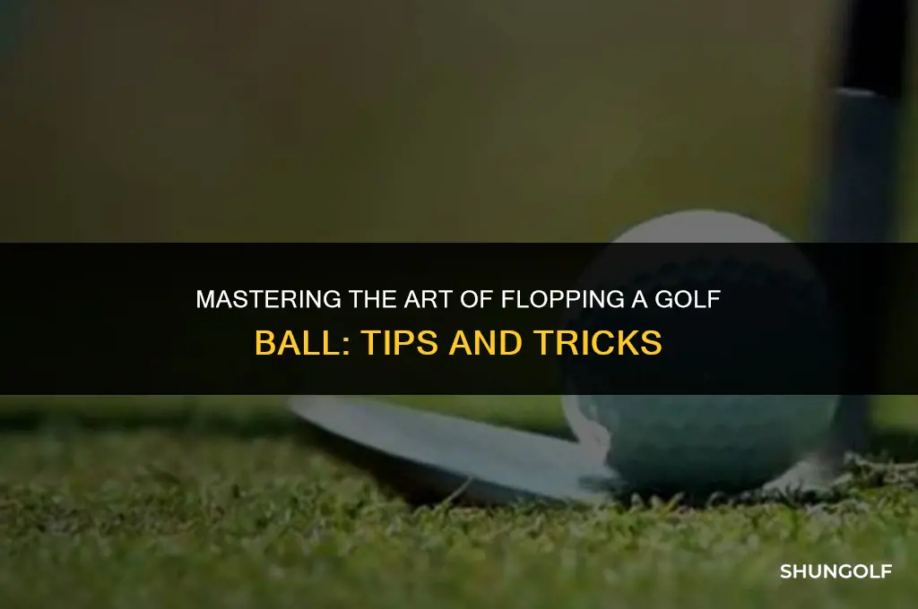 how to flop a golf ball