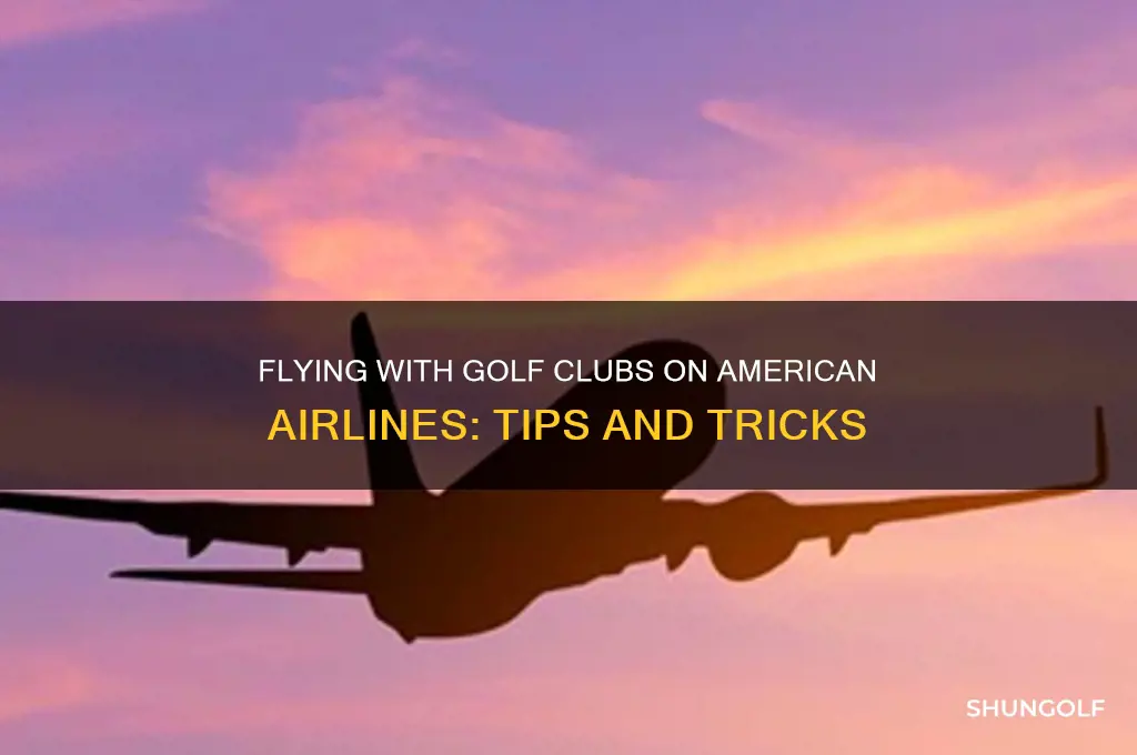 how to fly with golf clubs american