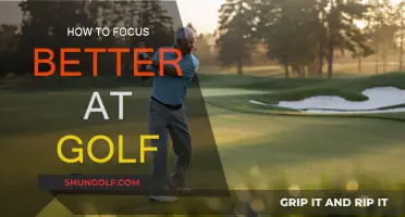 Focusing on Golf: Tips for Better Performance