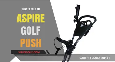 Mastering the Art of Folding Your Aspire Golf Push Cart