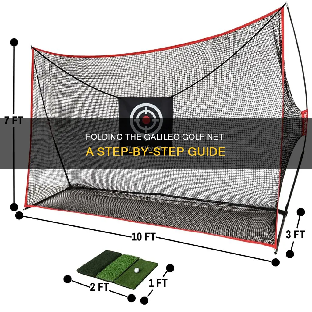 how to fold galileo golf net