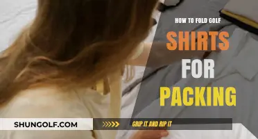 Efficient Packing: Master the Art of Folding Golf Shirts for Travel