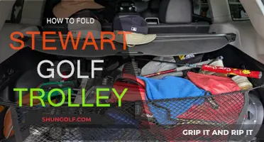 Folding the Stewart Golf Trolley: A Step-by-Step Guide
